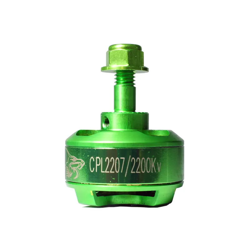 New for Cobra CPL2207 Green 2750KV 2600KV 2400KV 2200KV 1500KV Brushless Motor For 220 280 FPV Racing Frame RC Drone Quadcopter |