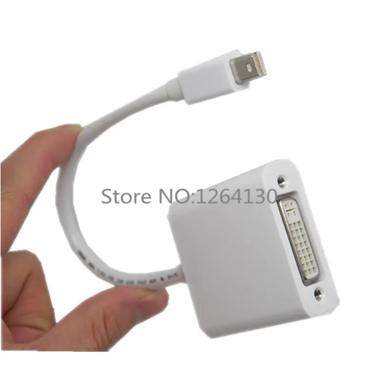 Новый мини-адаптер Displayport DP-DVI Пассивный видеокабель для MacBook Pro Air IMac 1080p |