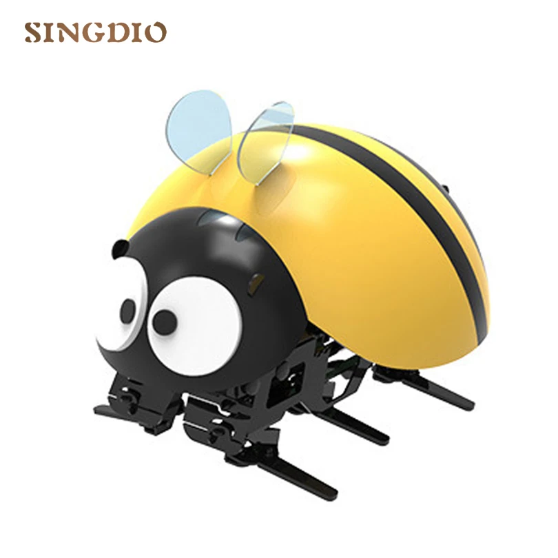 Креативный Интеллектуальный робот с божьей коровкой и дистанционным