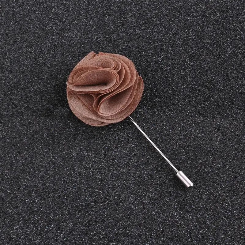 Женская Ювелирная брошь в виде цветка 5 шт./лот тканевые Броши ручной работы