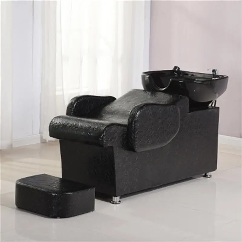 Belleza Lavacabezas для косметического макияжа кровать Silla Peluqueria Парикмахерская мебель Cadeira Maquiagem шампунь стул - Цвет: Version J
