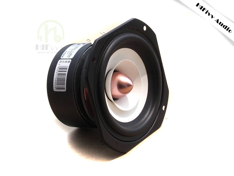 Hi Fi аудио 4 дюймовый квадратный Полнодиапазонный динамик бумажный конус