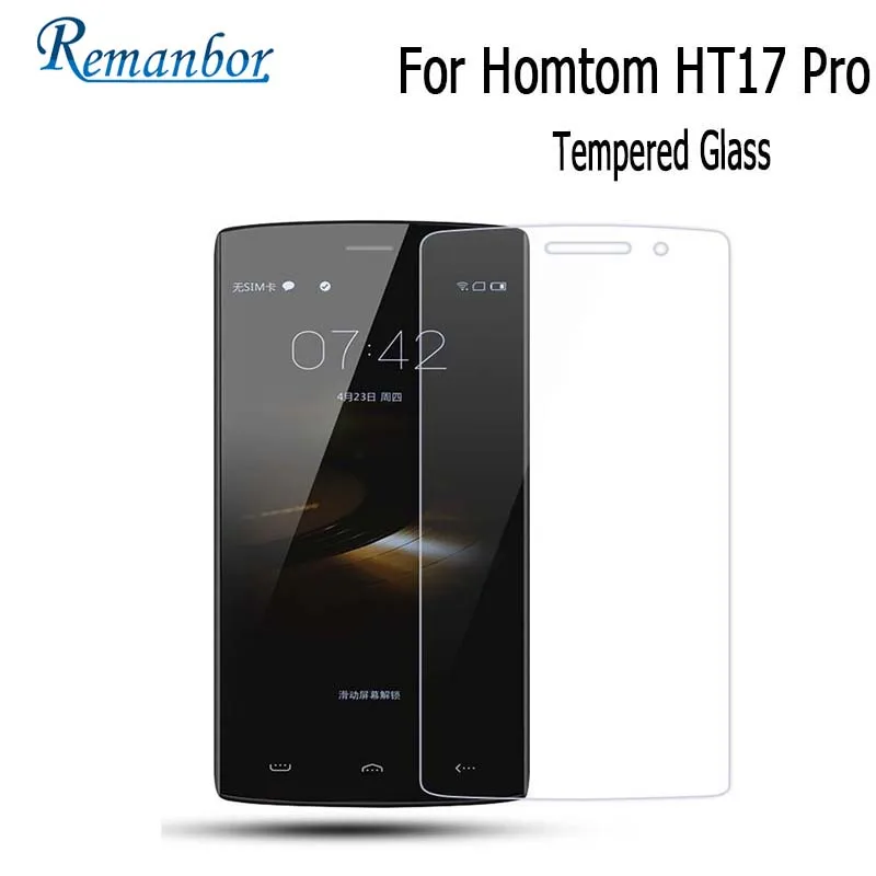Remanbora для HOMTOM ht17 Pro закаленное стекло стальная пленка Защитное протектор