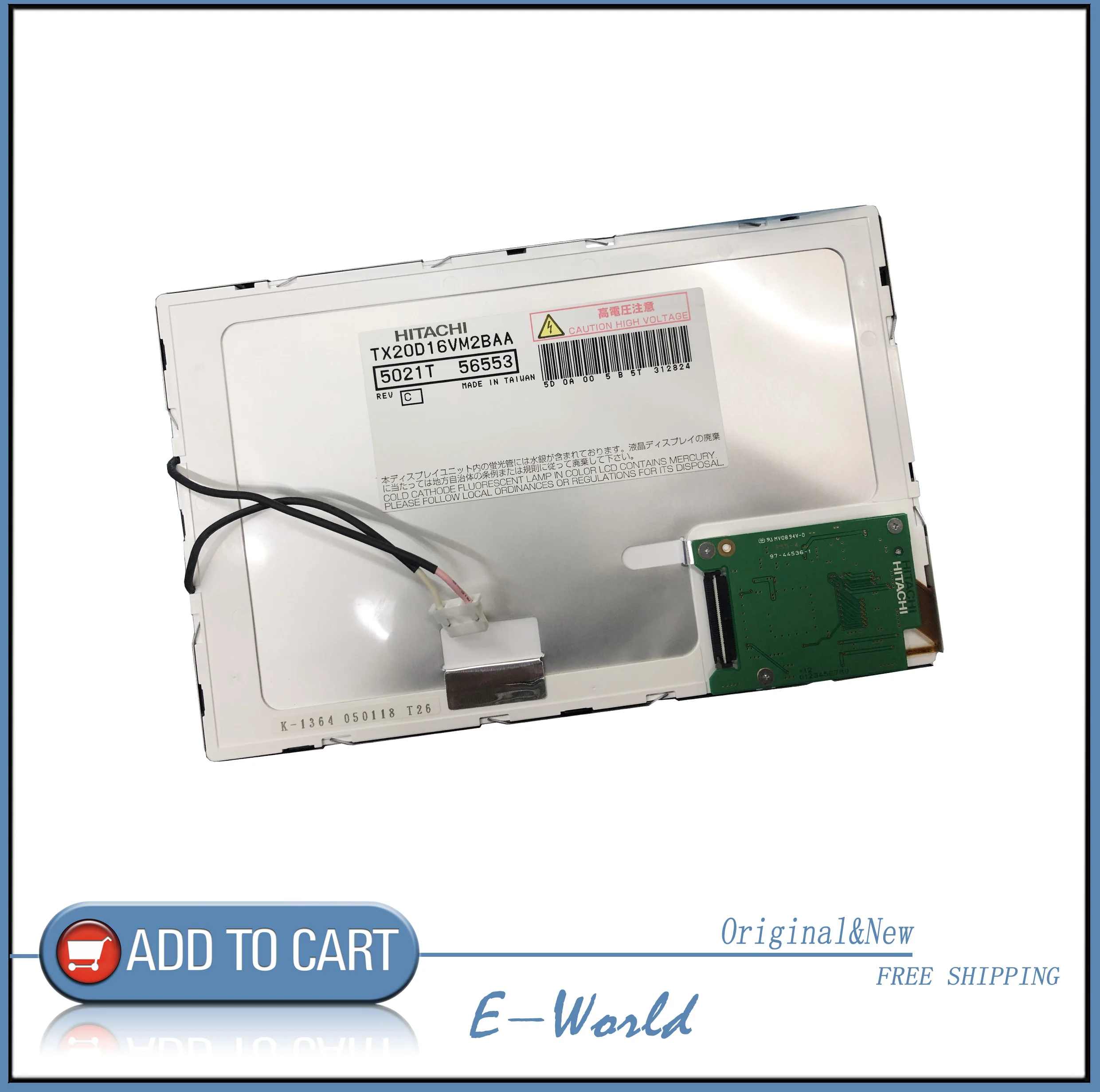 

Оригинальный ЖК-экран TX20D16VM2BAA, бесплатная доставка