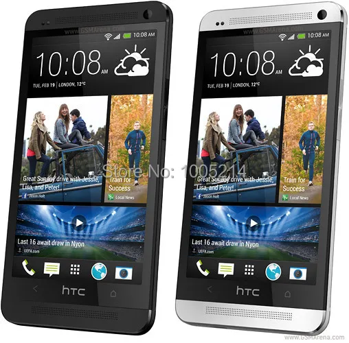 Разблокированные оригинальные мобильные телефоны HTC ONE M7 2 Гб ОЗУ 32 Гб ПЗУ смартфон 4,7 дюймов экран Android 5,0 четырехъядерный сенсорный экран HTC M7