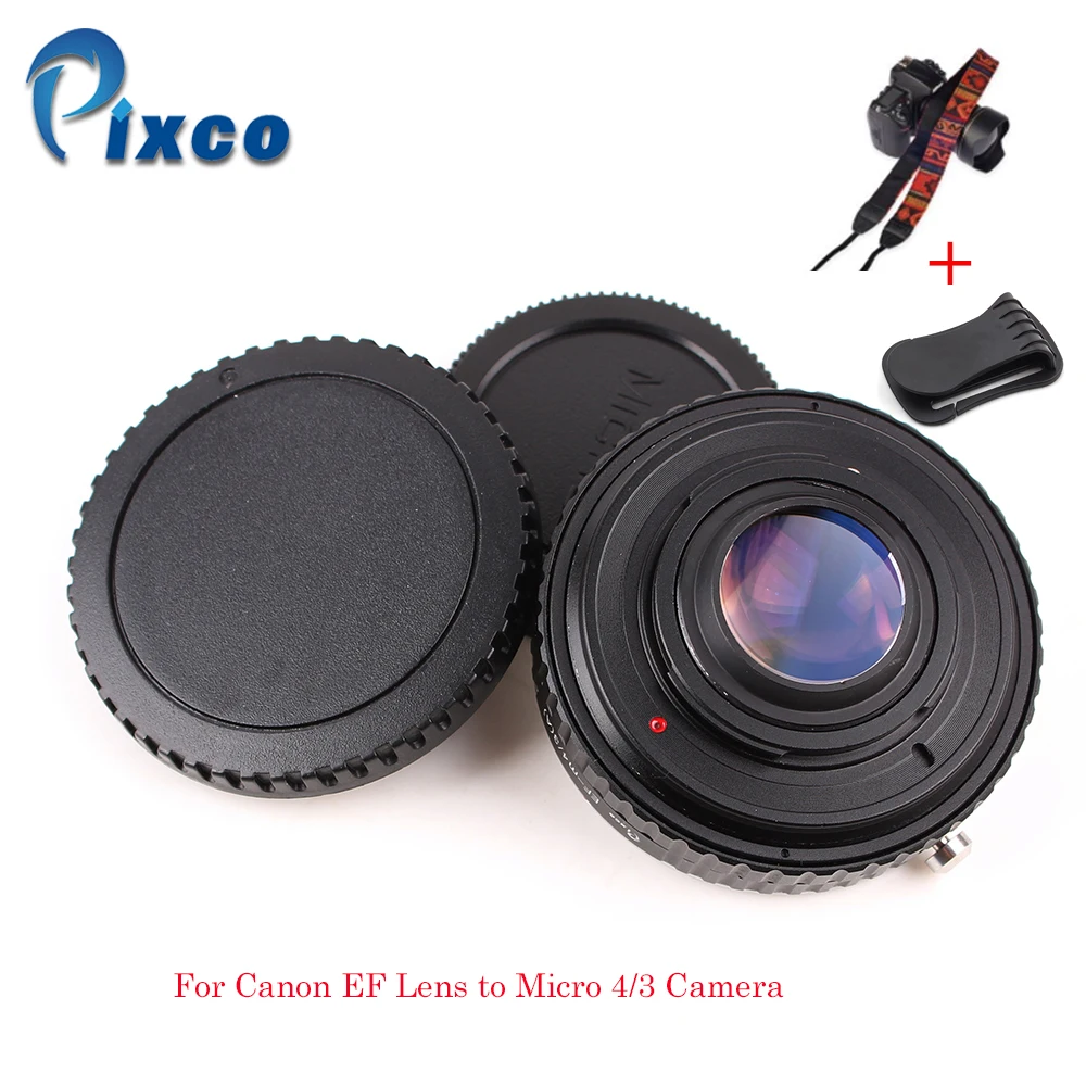 Pixco подходит для Canon EF EOS к Micro 4/3 Регулируемый фокусный редуктор диафрагмы