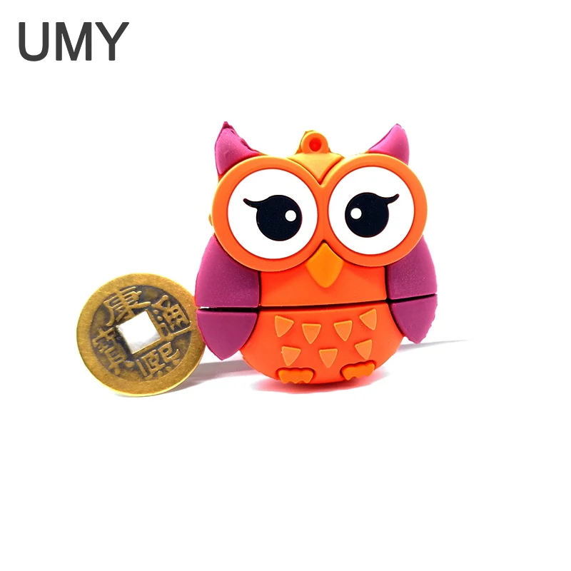 Usb флеш накопитель в виде совы 4 32 Гб|32gb pen drive|u diskusb flash drive 4gb |
