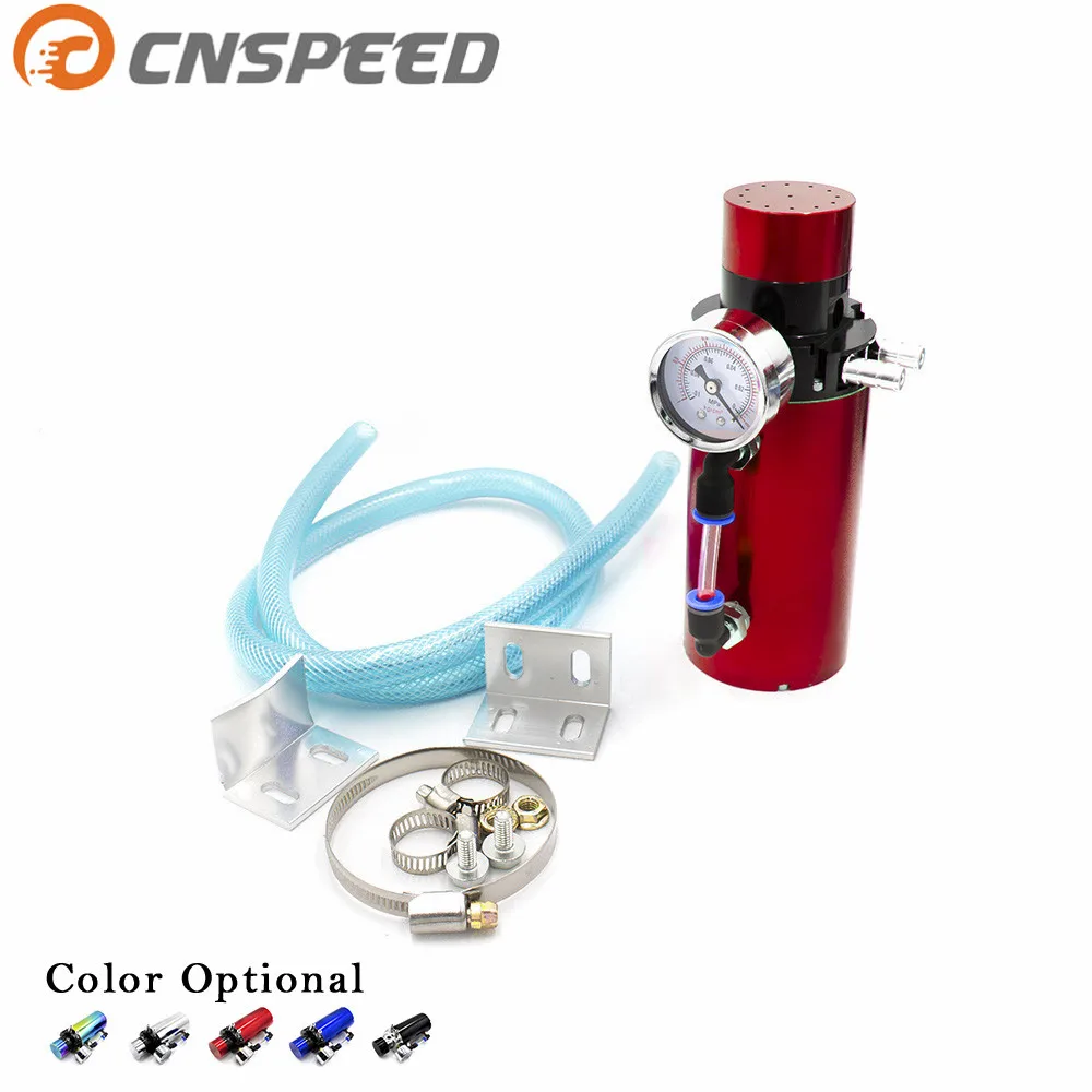 Алюминиевый резервуар для моторного масла CNSPEED Воздухопроницаемый бак/банка +