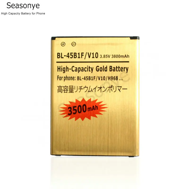 Seasonye 3x3500 мАч BL 45B1F золотистый сменный аккумулятор + универсальное настенное
