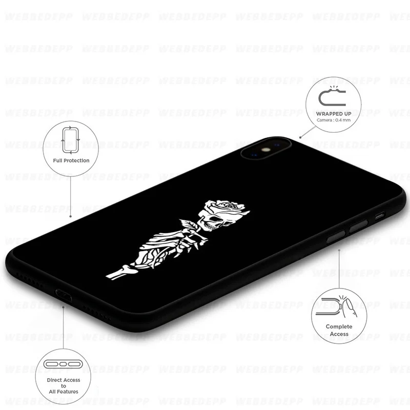 Мягкий силиконовый чехол WEBBEDEPP Devil Satan для iPhone 11 Pro Xr Xs Max X или 10 8 7 6 6S Plus 5 5S SE Case |