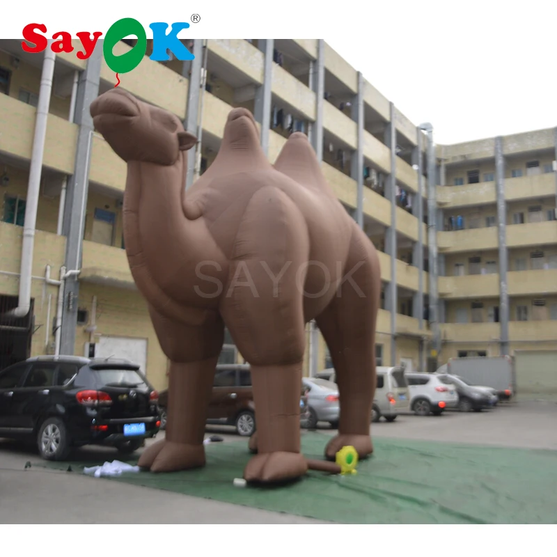 Уличная гигантская надувная игрушка верблюд модель животного верблюда для