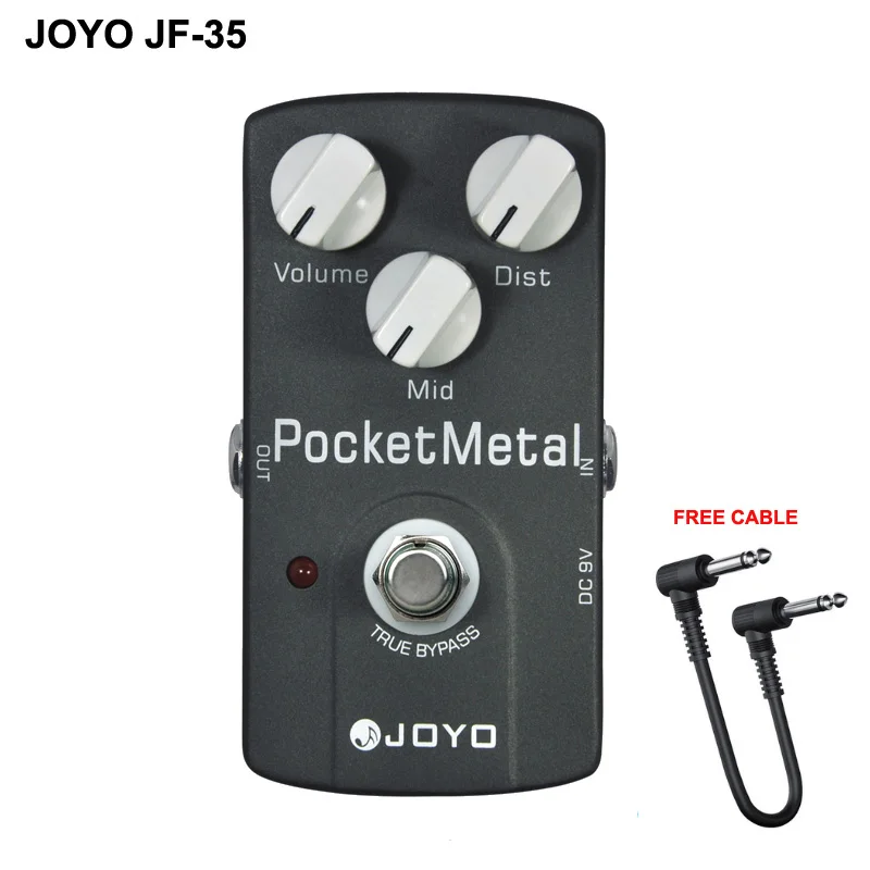 JOYO JF-35 карманная металлическая электрогитара искажения музыкальный инструмент