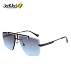 Солнцезащитные очки JackJad, без оправы, градиентные, с понижающими линзами, 2020, 5011