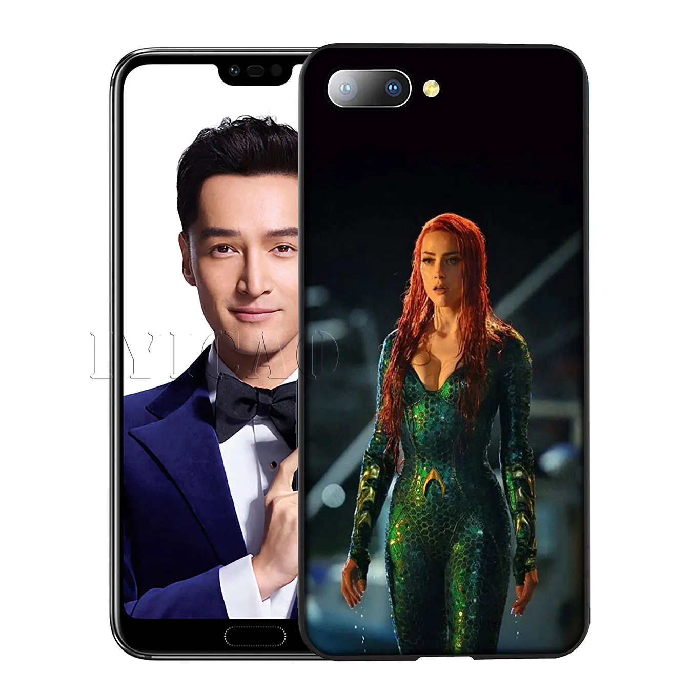 Красивый мягкий силиконовый чехол IYICAO Aquaman для Huawei Y7 Y6 Prime Y9 2018 Honor 8C 8X 8 9 10 Lite 6A 7C 7X 7A