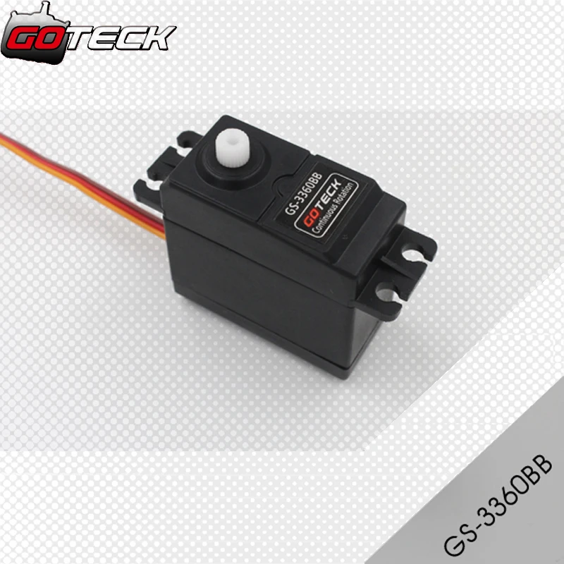 Goteck GS-3360BB вращение на 360 градусов стандартный аналоговый сервопривод/36 г/2 8