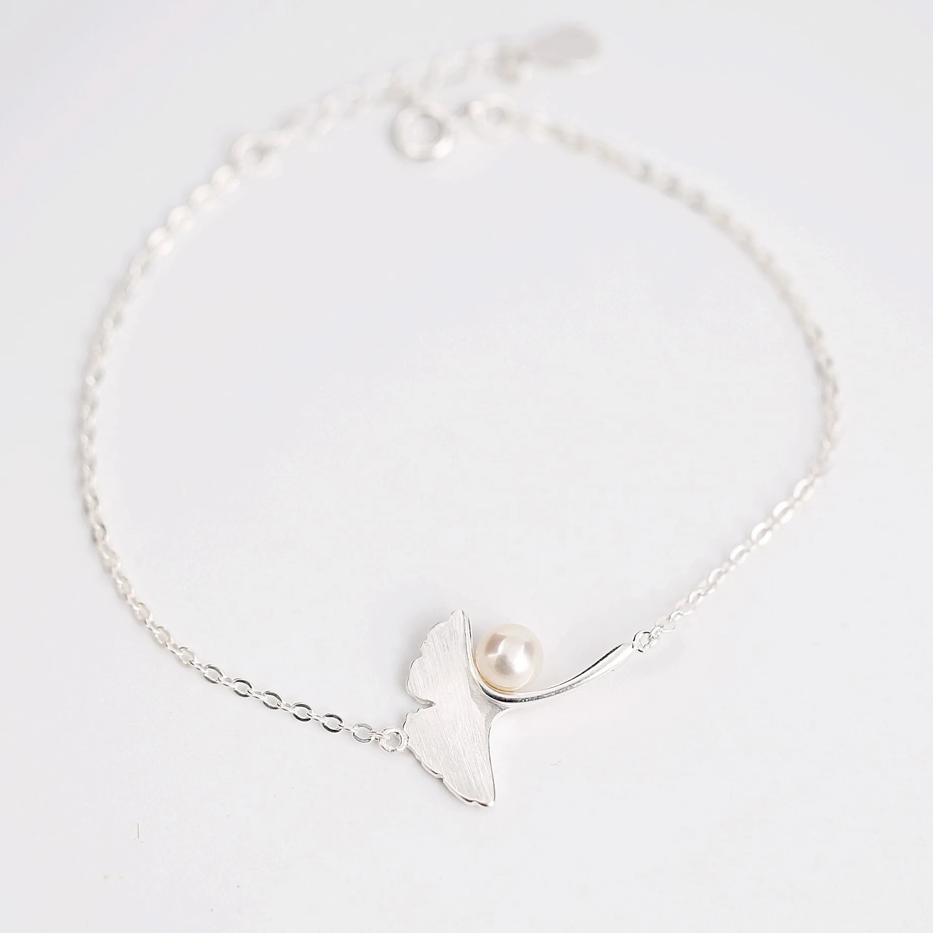 Женский гипоаллергенный браслет Ginkgo ювелирное изделие из 100% стерлингового