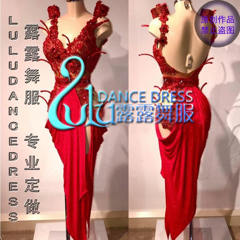 Бальные Танцевальные латинские танцевальные костулы danswedstrijd женские костюмы |