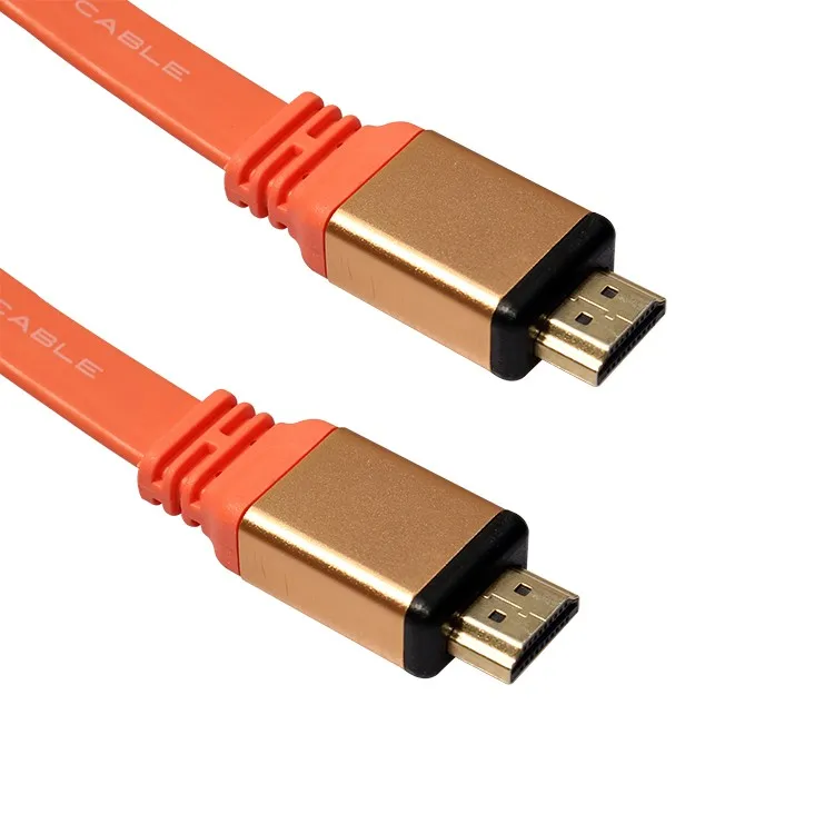 Тонкий Высокоскоростной HDMI кабель позолоченный Соединитель с Ethernet 1080 P цифровой 5