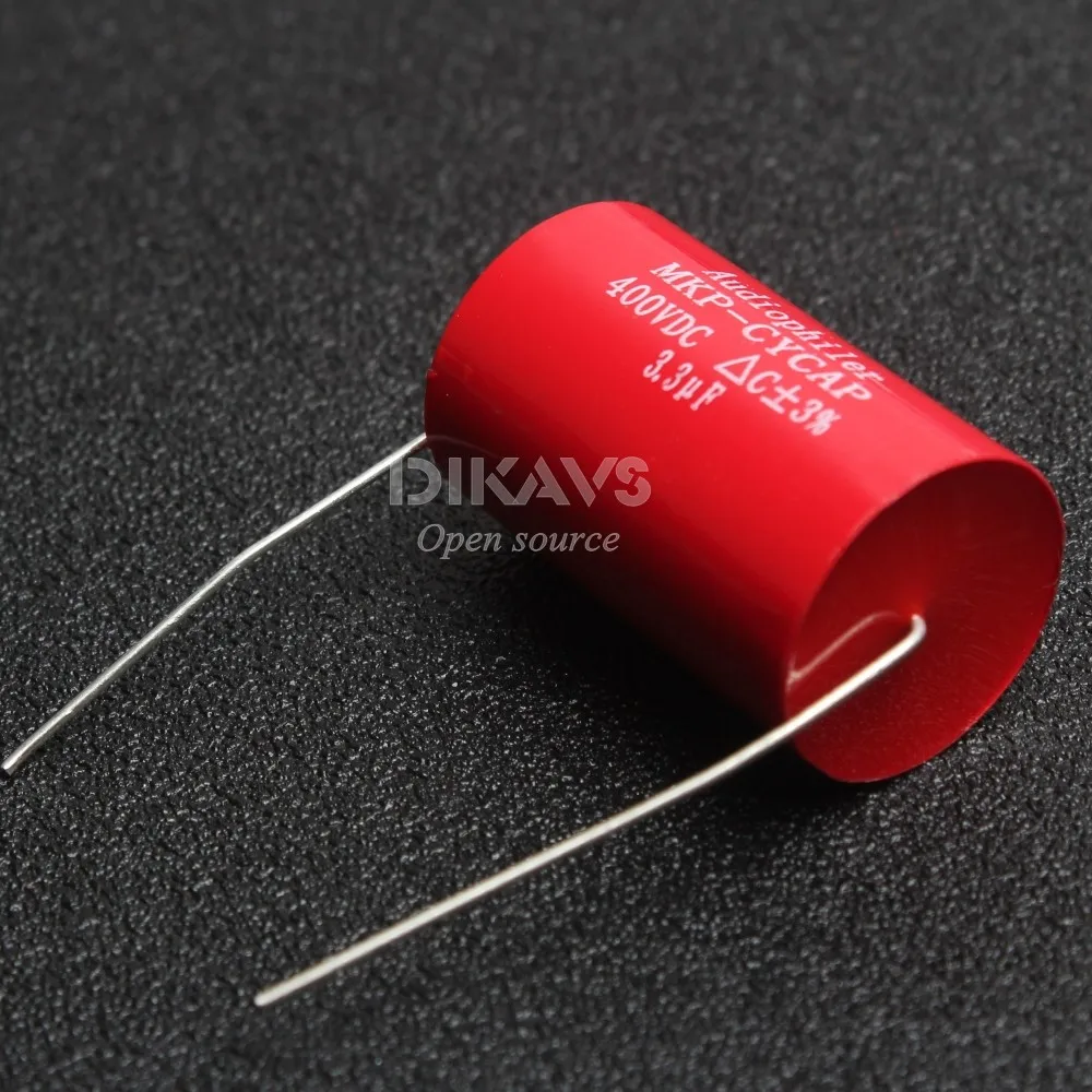 1 шт. Audiophiler Axial MKP 3 мкФ 400v DC HIFI DIY аудио конденсатор для гитарных усилителей|audio grade