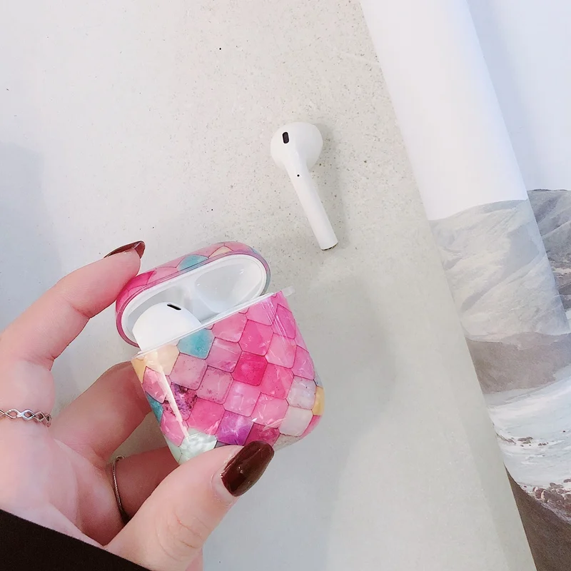 Мультяшный чехол для airpods Iphone Беспроводной чехол силиконовый милый аниме чехол для Airpods2 корпусы гарнитурные пластиковые зарядки роскошная коробка