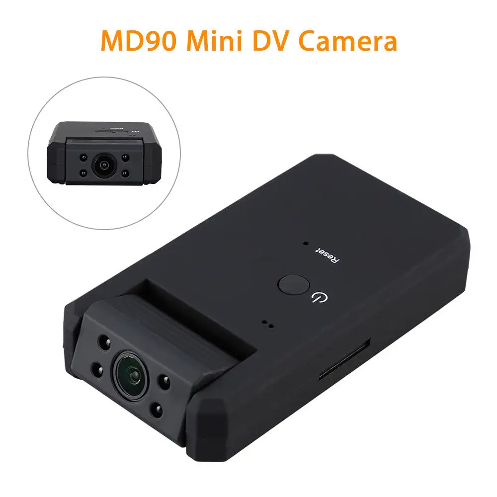 Умные мини видеокамеры DV камера HD 1080P инфракрасное ночное видение вращение на 180