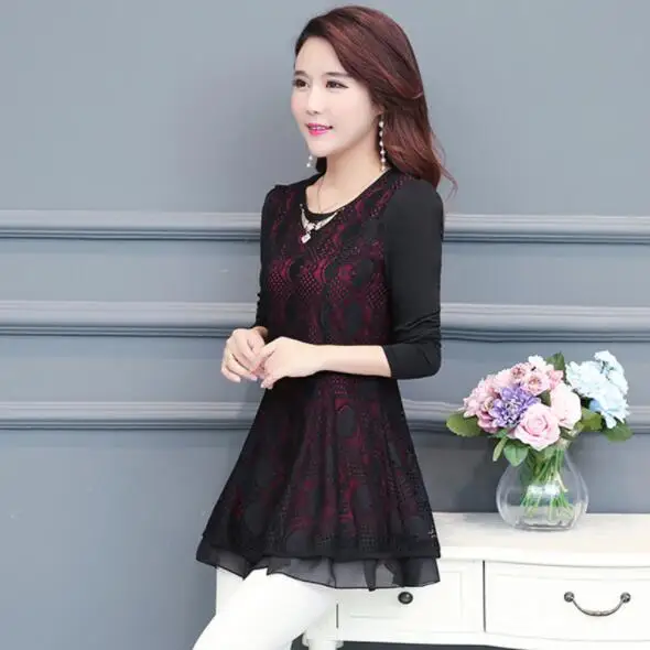 Рубашка Базовая зимняя с длинным рукавом милая блузка из искусственной кожи в