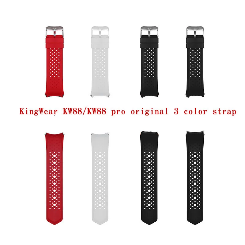 Ремешок для часов KingWear, умный дизайн для kw88 kw88 pro, Смарт-часы, ремешок на запястье, носимые устройства, pk honor band