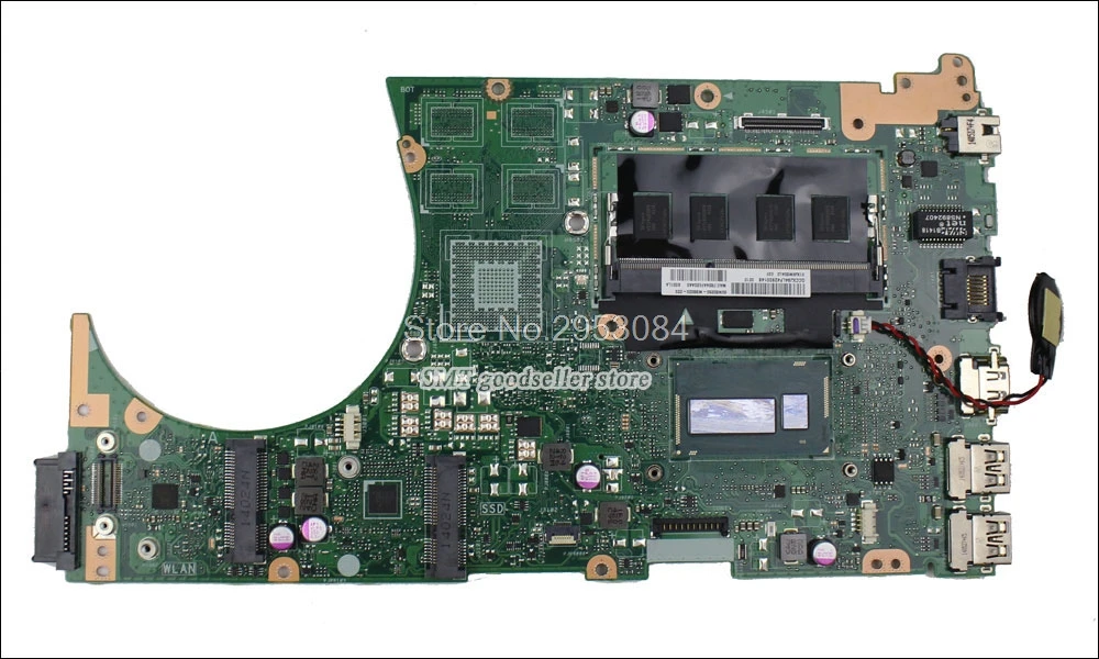 K551L K551LA S551 S551LA материнская плата для ноутбука For Asus S551lB REV2.0 i3 4010U 4G S 4|motherboard for asus|laptop