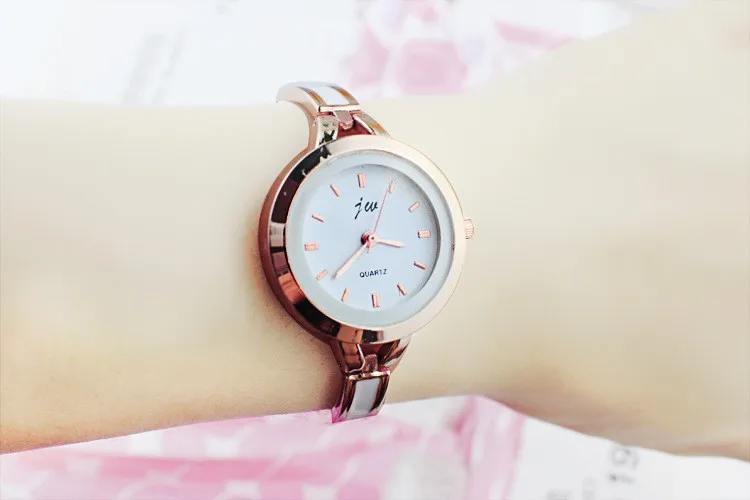 Горячая Распродажа Мода 2017 новый дизайн часы-браслет женские часы кварцевые