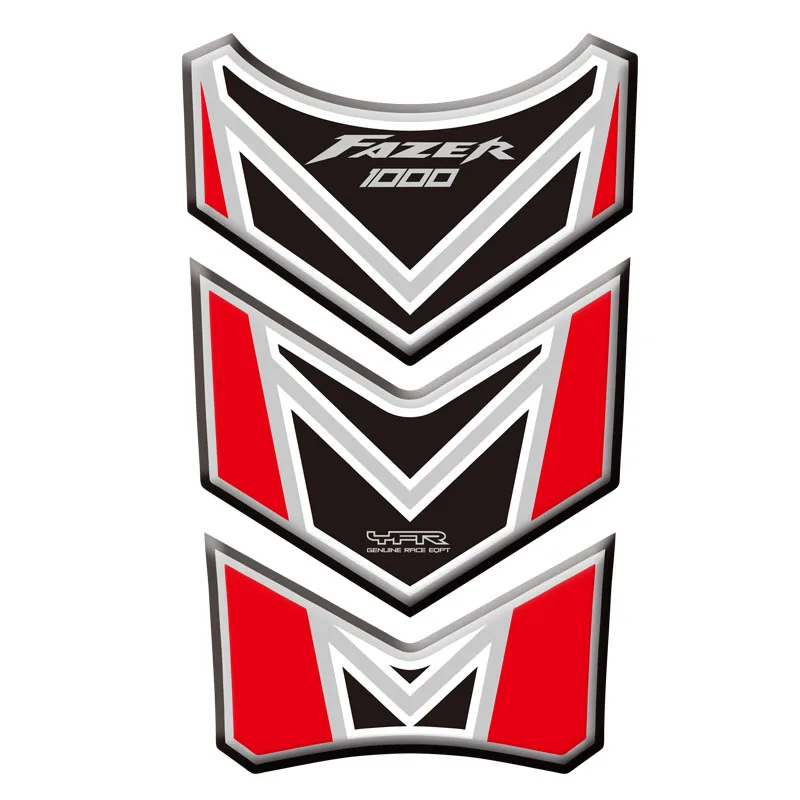 Защитные 3d наклейки в виде рыбьей кости для мотоцикла протектор танка наклейка