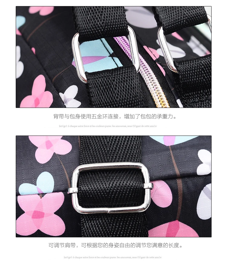 Женская сумка через плечо многослойные сумки маленькая из ткани Оксфорд | Багаж и