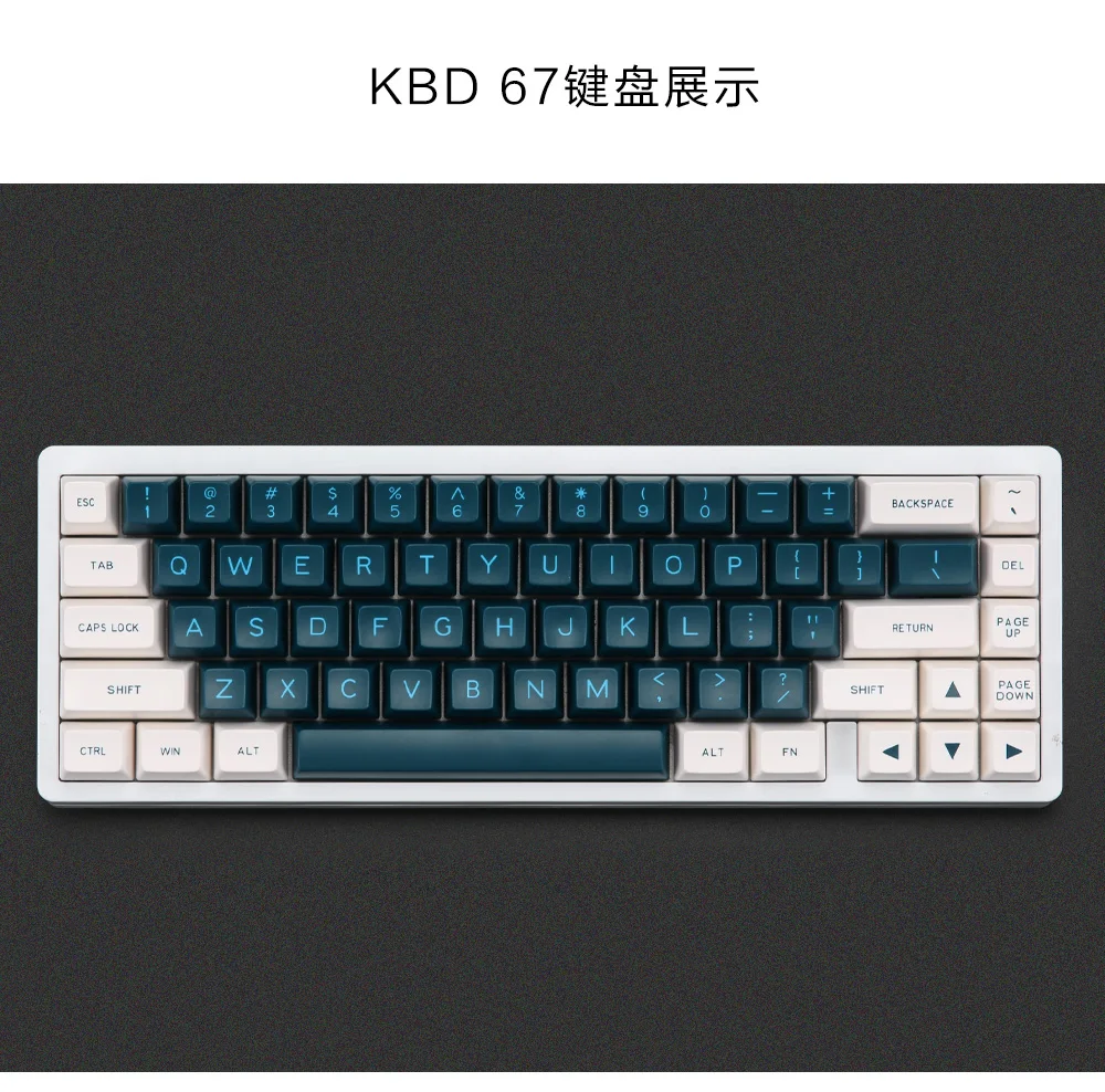 MAXKEY B& W SA Keycaps Doubleshot ABS материал для вишни механическая клавиатура MX