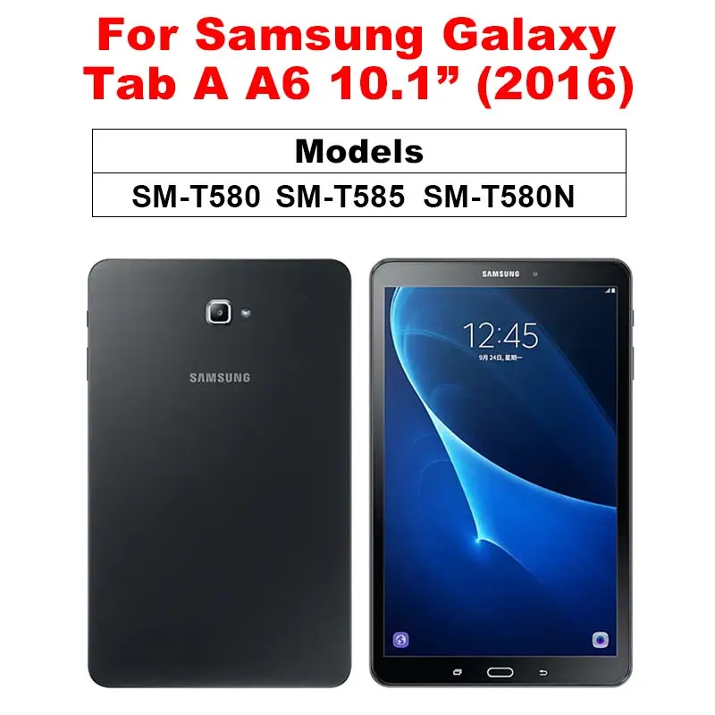 Tab A 10.1 T580 T585 9D пленка из закаленного стекла с закругленными краями для samsung Galaxy Tab A 10,5 A 10,1 8,0 Защита экрана для Galaxy Tab S4 S5e S6 - Цвет: Tab A 10.1 T580 T585
