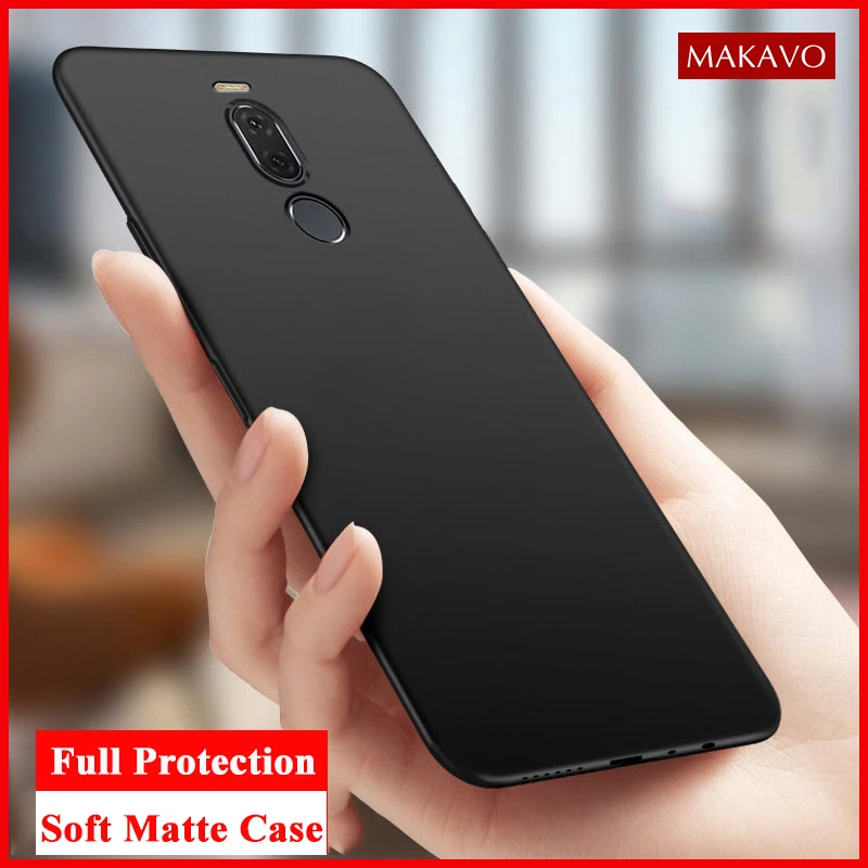Чехол MAKAVO для Meizu Note 8 чехол с полной защитой мягкий силиконовый матовый телефона