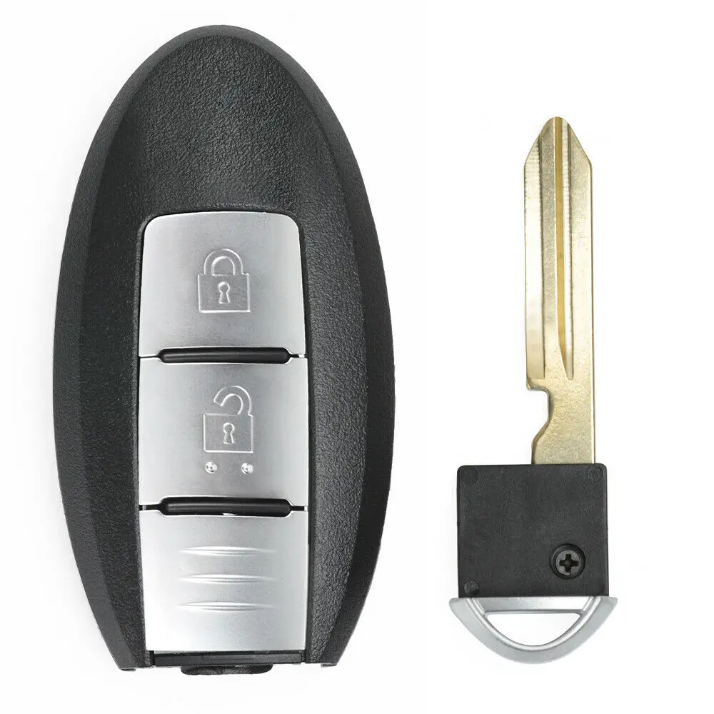 Keyecu Smart Remote Key 2 кнопки 433 МГц ID46 Fob для Nissan Micra/Juke/Leaf/Note FCC: TWB1G662 модель: TWB1G662|Ключ от