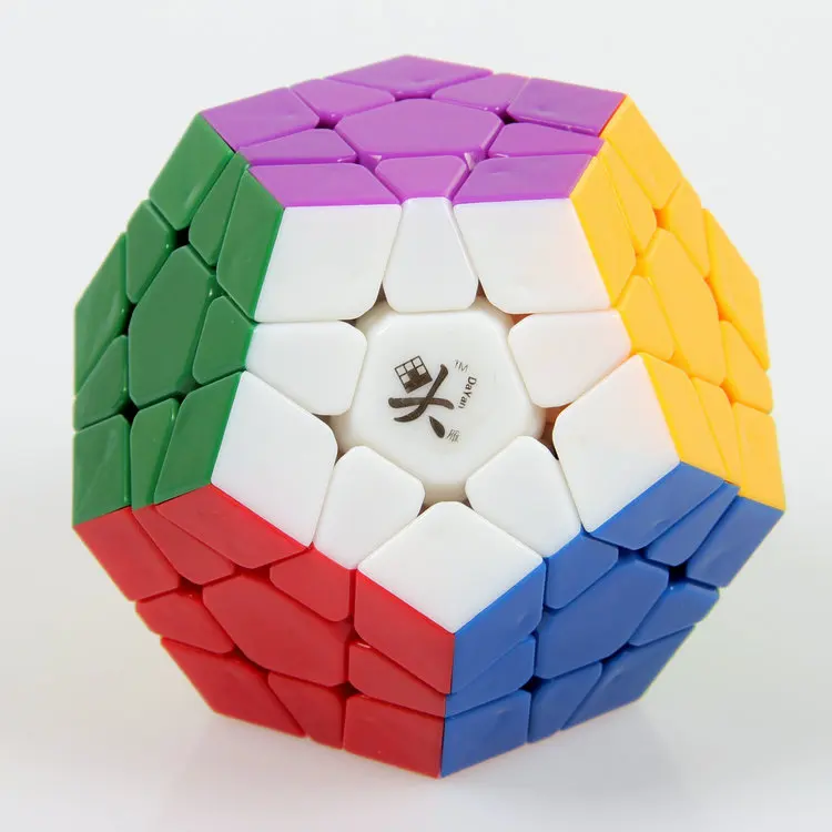 

Brand New DaYan Megaminx 1 12-axis 3-rank Dodecahedron Stickerless Puzzle Cube Speed Puzzle Cubes Toys for kid Child