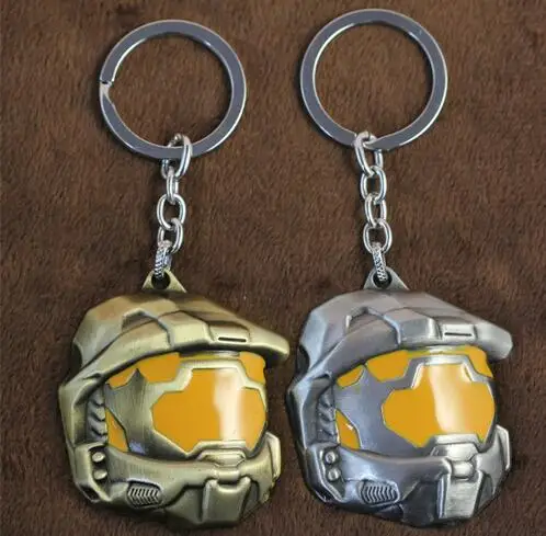 Фильм гало брелок спартанец штурмовой маска металлические подвески для женщин