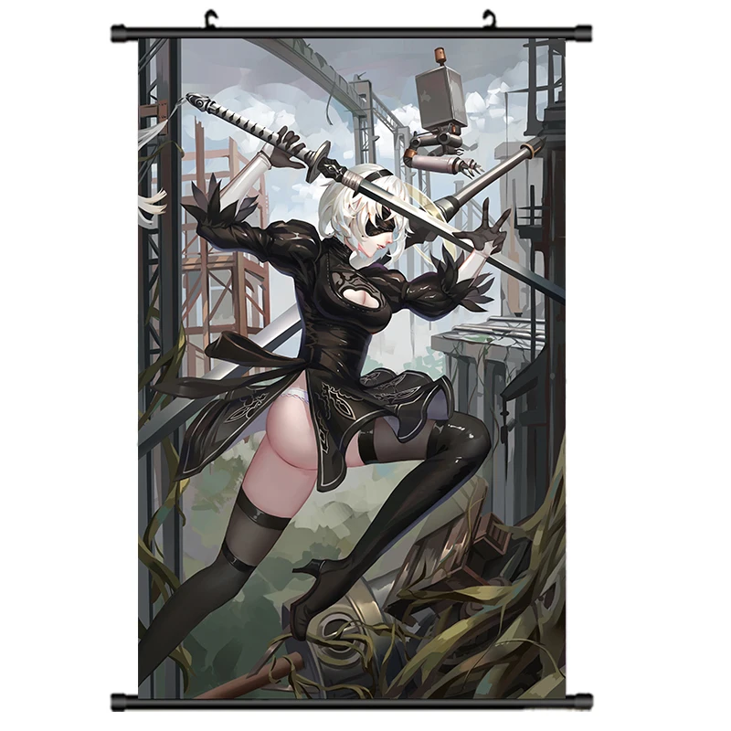 Ноябрьское обновление японские декоративные картины аниме ниус: Automata YoRHa № 2 Тип B