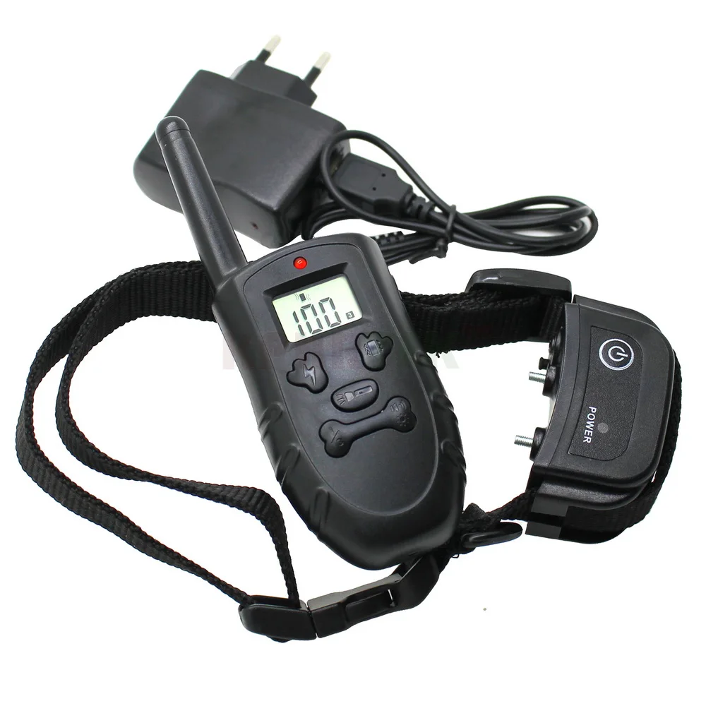 Оптовая продажа шоковый перезаряжаемый и полностью водонепроницаемый ошейник