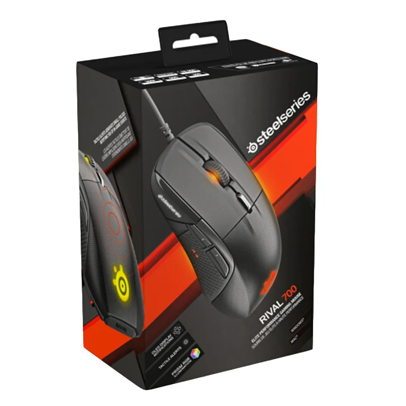 Игровая мышь SteelSeries Rival 700 оптический датчик CPI 16000 OLED дисплей тактильные