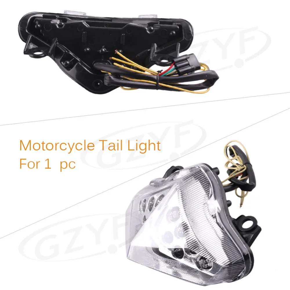 

For Kawasaki EX650 2010 2011 2012 LED Rear Tail Brake Light Turn Signal Lamp E-mark