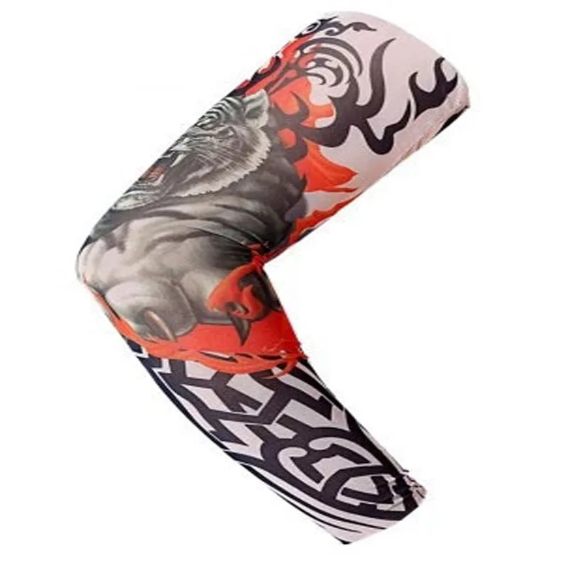 1 шт. открытый велосипедные рукава 3D тату печатных Armwarmer УФ защита MTB велосипеда