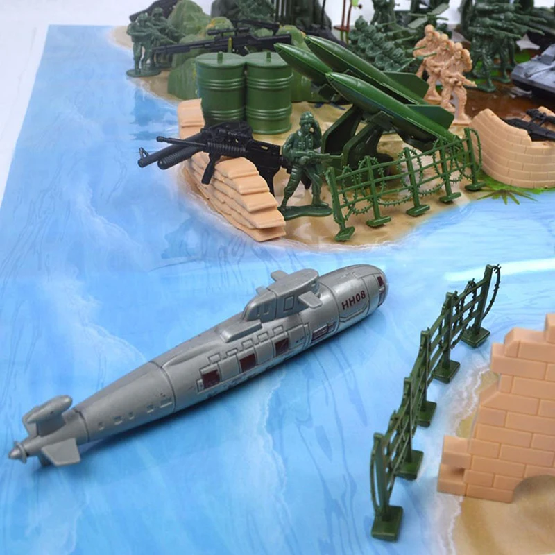 130 шт./компл. военная модель Пластик Playset Игрушка Солдат армии Для мужчин 5 см