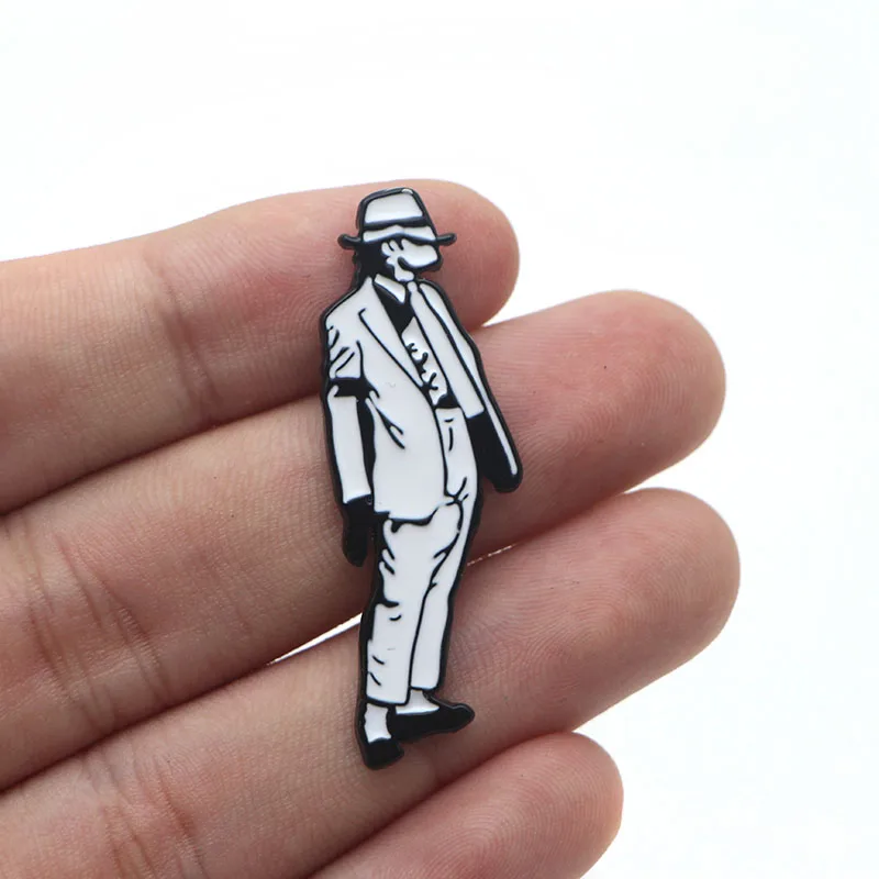 

K34 Musician Metal Enamel Pins and Brooches for Women Men Lapel Pin Backpack Bags Badge Gifts
