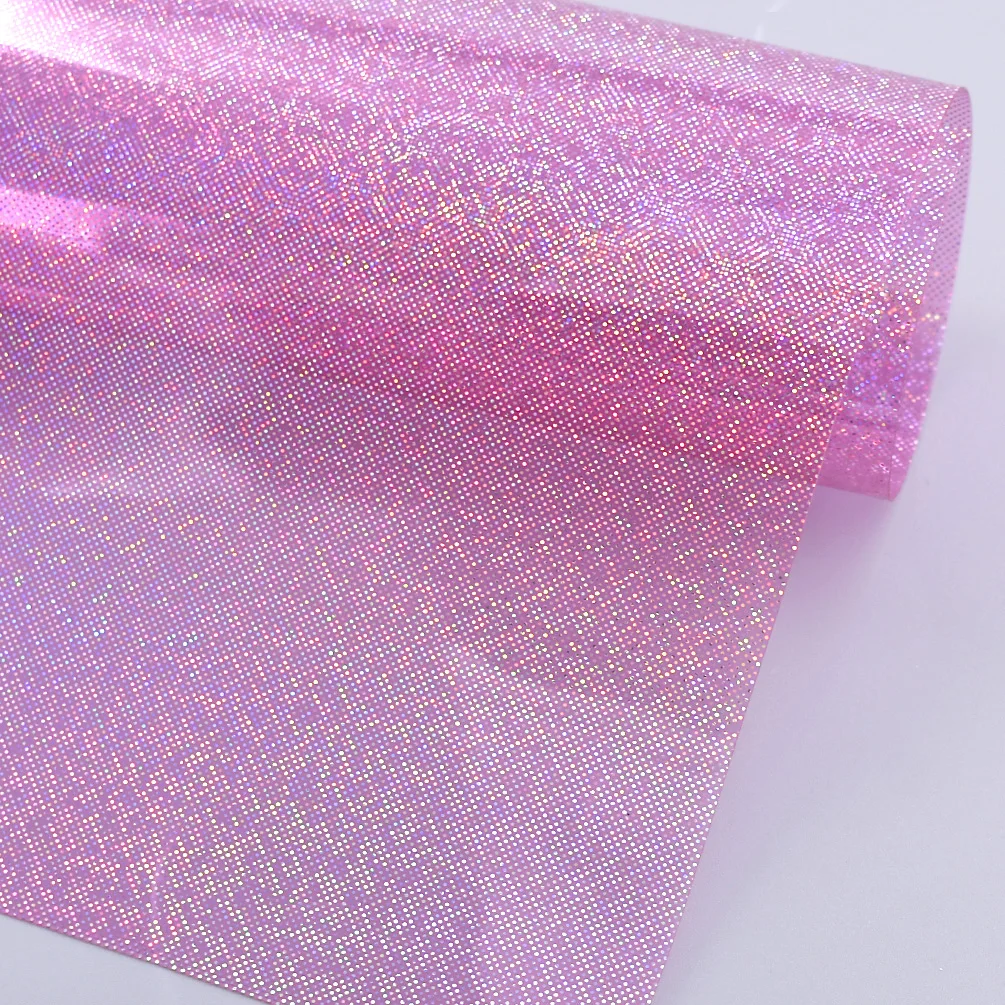 4 A4 прозрачная Лазерная голографическая ткань виниловая кожаная ткань для ручной работы Hairbow сумки Diy украшения - Цвет: 4