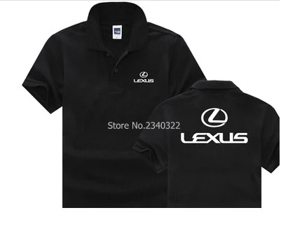 Летние 4S магазин короткий рукав LEXUS Поло рубашка Автомойка персонал красоты