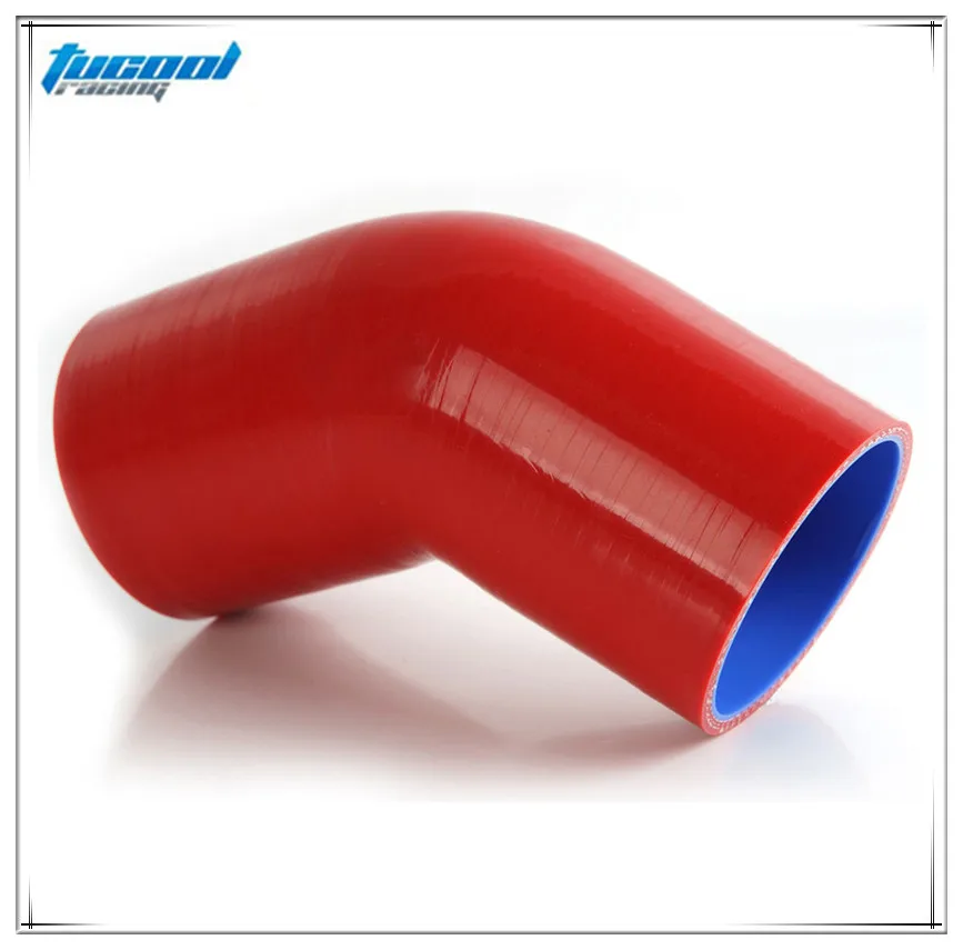 1.75&quot-1.75&quot 45 Degree Elbow Silicone Hose Coupler 45mm Intercooler Pipe Turbo |