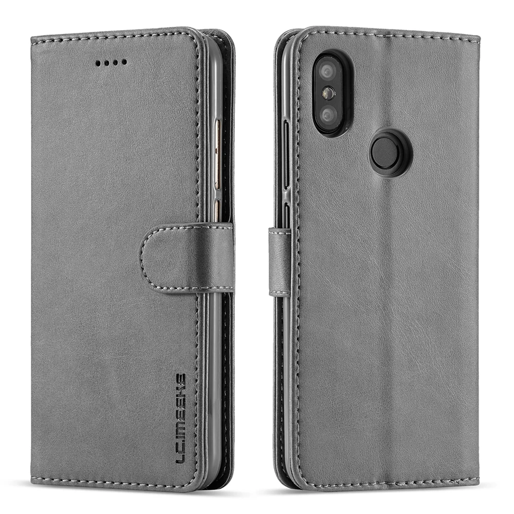 Ретро Кожаный флип-чехол для Xiaomi Mi A2 слот для карт Coque кошелек Чехол Xiaomi Mi A2 чехол Hoesje Funda Xiaomi Mi 6X чехол