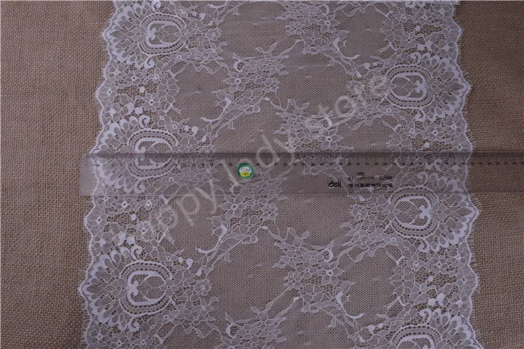 3 ярдов романтическая сетка ресниц Мягкая кружевная ткань свадебное платье для