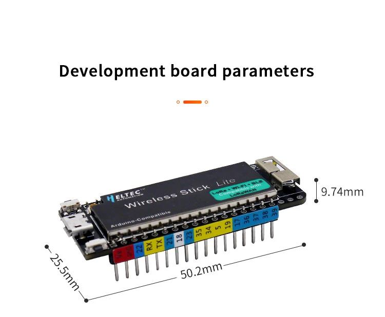 ESP32 Беспроводная палка lite SX1276 протокол LoRaWAN wifi BLE для Arduino